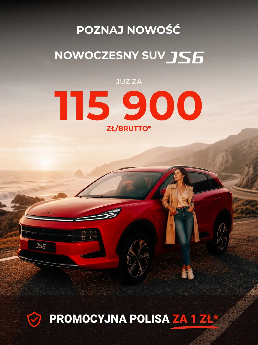 JAC JS6 — oferta specjalna