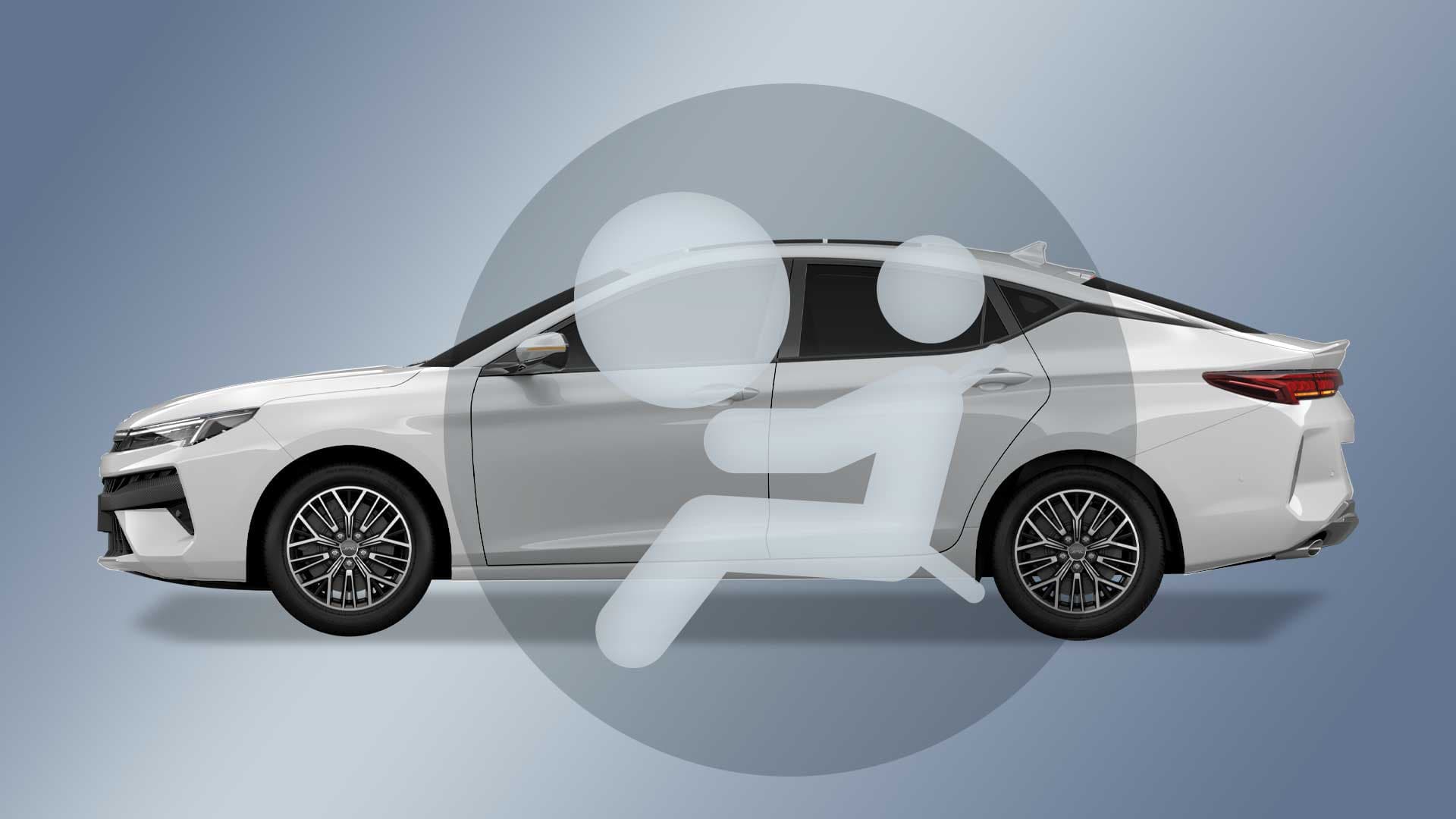 6 poduszek powietrznych